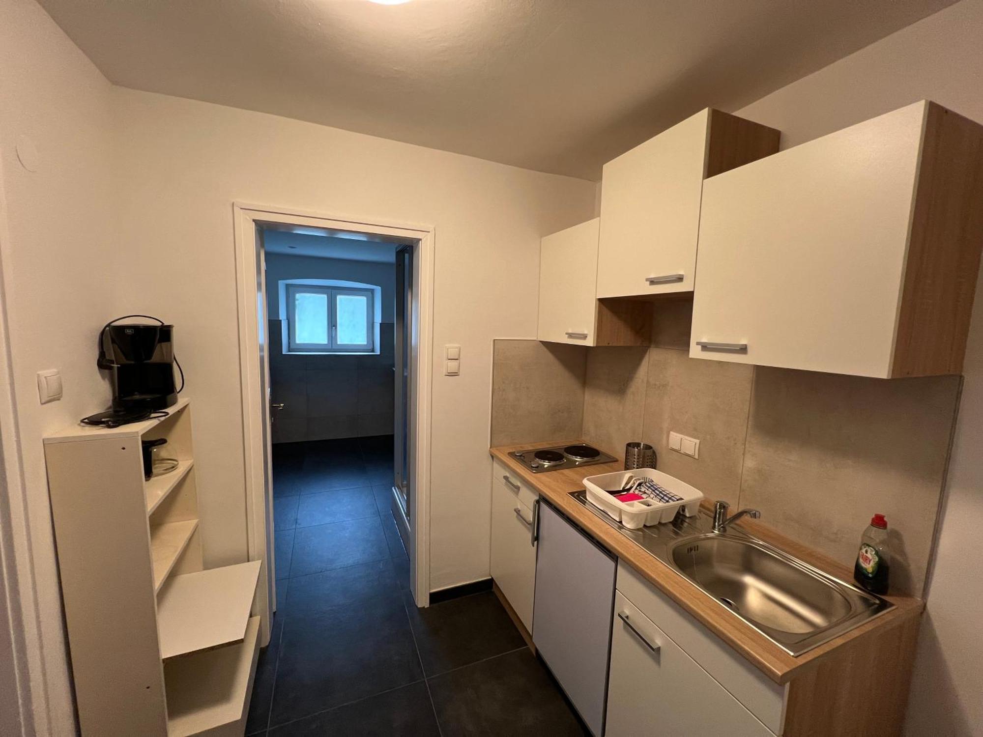 Studio Mit Gartenterrasse Salzbourg Extérieur photo