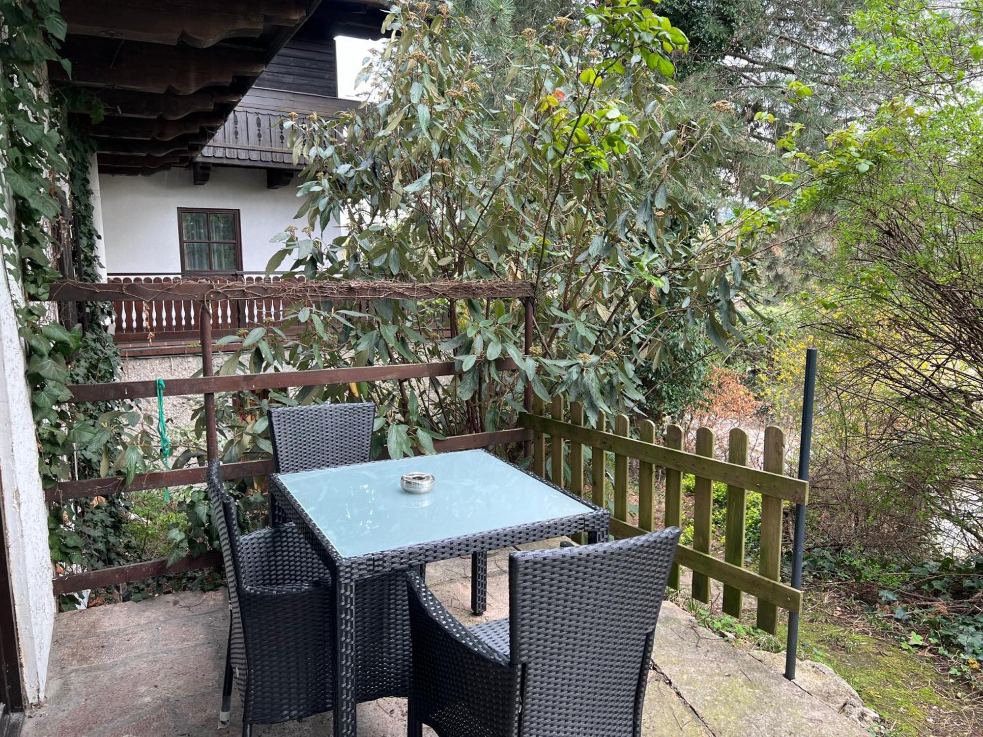 Studio Mit Gartenterrasse Salzbourg Extérieur photo